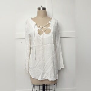 Frame Denim White Blouse